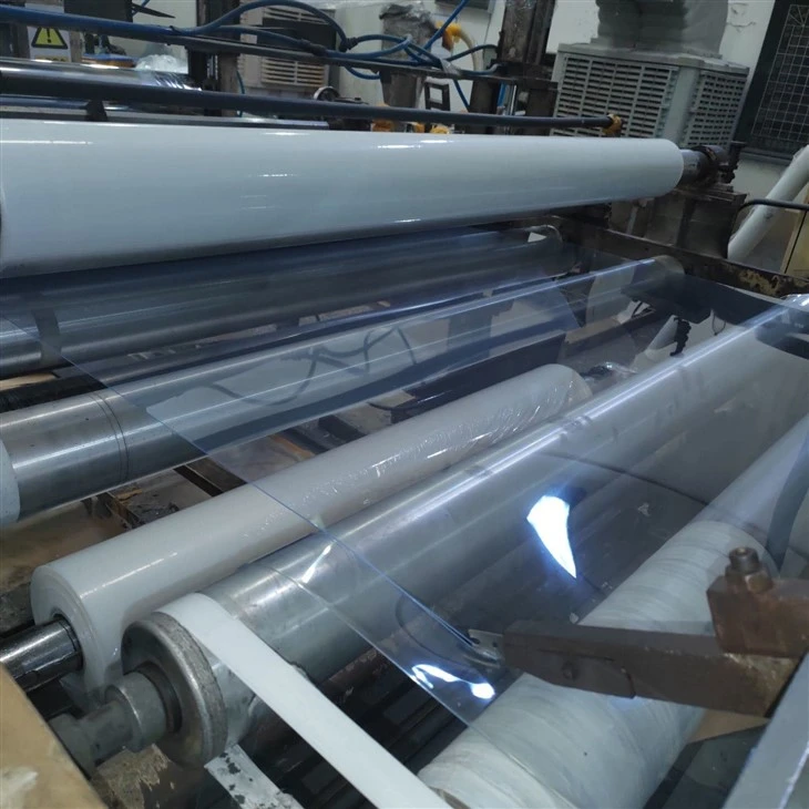 Thick Transparent PVC Sheet For Clothing Template factory